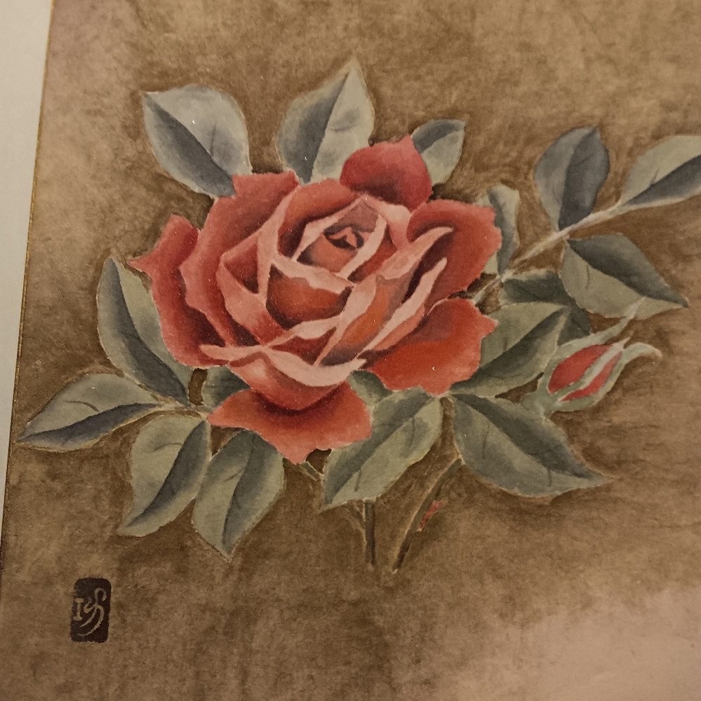 Vintage Japanese ART Board Circa 1970
